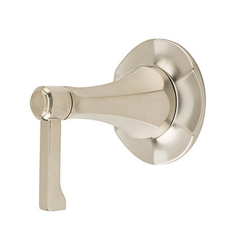 Price Pfister 016-DE1K Single Handle Diverter Trim with Lever Handle(Less Valve) - Brushed Nickel