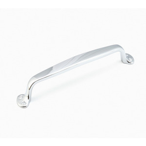 Schaub 746-26 Traditional Appliance Door Pull 12" cc - Polished Chrome