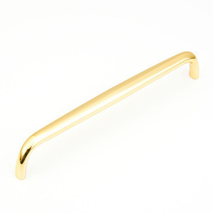 Schaub Traditional Appliance Door Pull 15 " cc - Polished Brass - 738-03