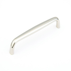 Schaub 737-PN Traditional Door Pull 6" cc - Polished Nickel