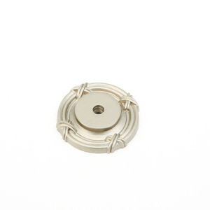 Schaub Versailles Backplate 1-1/2" diam - Satin Nickel - 756-15