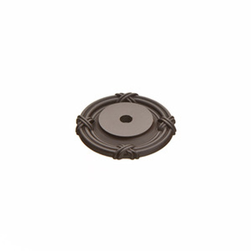 Schaub 756-10B Versailles Backplate 1-1/2" diam - Oil Rubbed Bronze