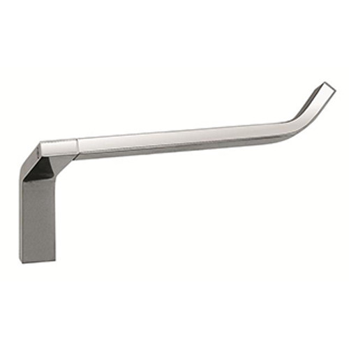 Valsan Sensis Flat Curved Toilet Paper Roll Holder - Satin Nickel