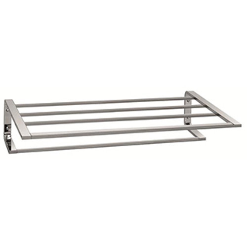 Valsan Sensis Towel Shelf & Rack / Bar 20 1/2"  - Polished Nickel