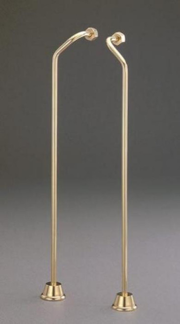 Cheviot 35576-PB 24" Offset Water Supply Lines  - Polished Brass