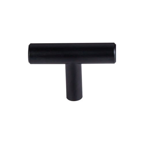 Top Knobs M1884 Bar Pulls Hopewell T-Handle 2" - Flat Black Bar Pulls Top Knobs M1884 Bar Pulls Hopewell T-Handle 2" - Flat Black Bar Pulls