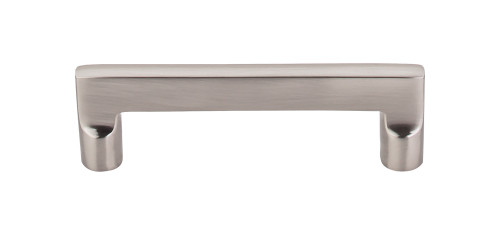 Top Knobs M1972 Aspen II Flat Sided Pull 4" (c-c) - Brushed Satin Nickel