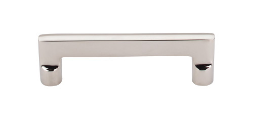 Top Knobs M1974 Aspen II Flat Sided Pull 4" (c-c) - Polished Nickel