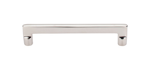 Top Knobs Aspen II Flat Sided 6" Center to Center Bar Pull, Polished Nickel - M1977