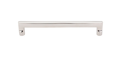 Top Knobs M1980 Aspen II Flat Sided Pull 9" (c-c) - Polished Nickel