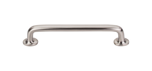 Top Knobs M1990 Aspen II Rounded Pull 6" (c-c) - Brushed Satin Nickel