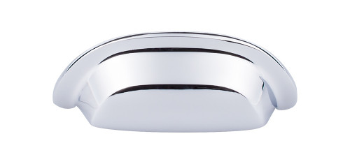 Top Knobs M2003 Aspen II Cup Pull 3" (c-c) - Polished Chrome