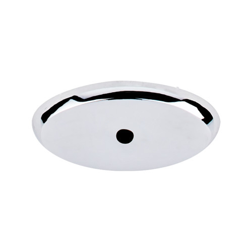 Top Knobs Aspen II Oval Backplate 1 3/4", Polished Chrome - M2015