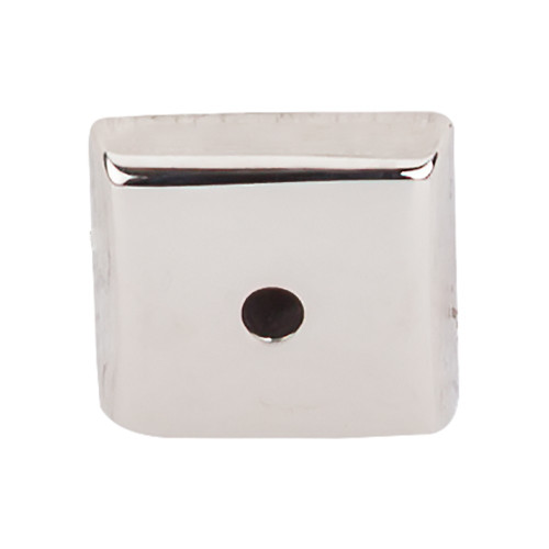 Top Knobs Aspen II Square Backplate 7/8", Polished Nickel - M2019
