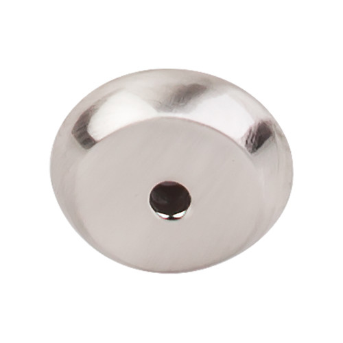 Top Knobs M2023 Aspen II Round Backplate 7/8" - Brushed Satin Nickel