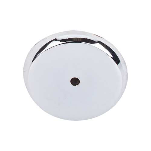 Top Knobs Aspen II Round Backplate 1 3/4", Polished Chrome - M2030