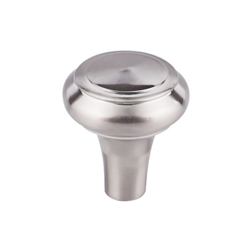 Top Knobs Aspen II Peak 1 1/4" Diameter Round Knob, Brushed Satin Nickel - M2041