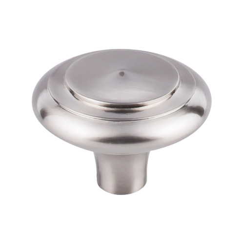 Top Knobs Aspen II Peak 2" Diameter Round Knob, Brushed Satin Nickel - M2047