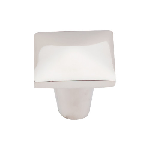 Top Knobs Aspen II 1 1/4" Length Square Knob, Polished Nickel - M2061