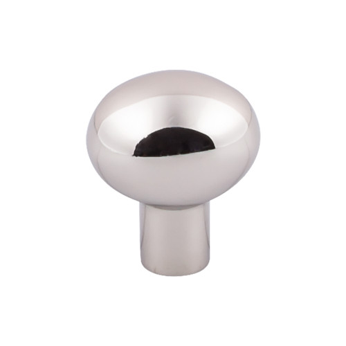 Top Knobs  M2067 Aspen II Small Egg Knob 1 3/16" - Polished Nickel