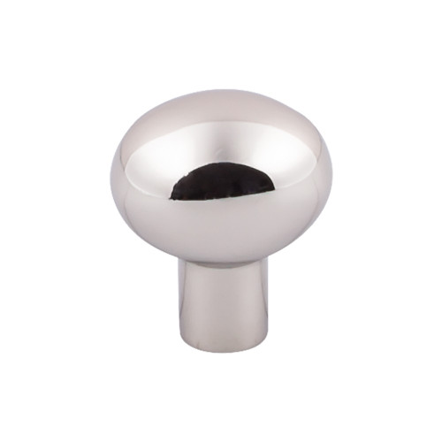 Top Knobs M2067 Aspen II Small Egg Knob 1 3/16" - Polished Nickel
