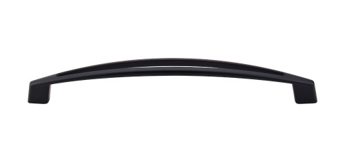 Top Knobs Verona 12" Center to Center Appliance Pull, Flat Black - TK147BLK