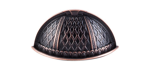 Top Knobs TK171TB Trevi Cup Pull 1 1/2" (c-c) - Tuscan Bronze