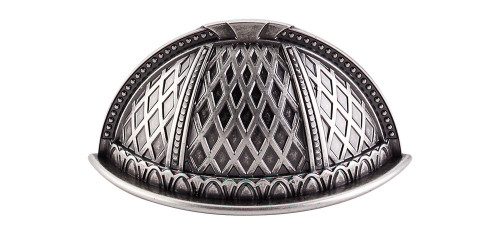Top Knobs TK172PTA Trevi Cup Pull 2 1/2" (c-c) - Pewter Antique