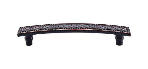 Top Knobs Trevi 5" Center to Center Bar Pull, Tuscan Bronze - TK176TB