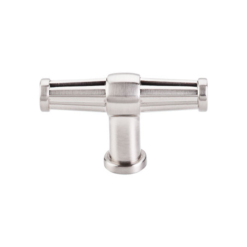 Top Knobs Luxor 2 1/2" Length Bar Knob, Brushed Satin Nickel - TK194BSN