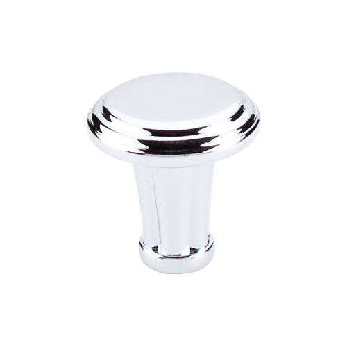 Top Knobs  TK196PC Luxor Knob Large 1 1/4" - Polished Chrome