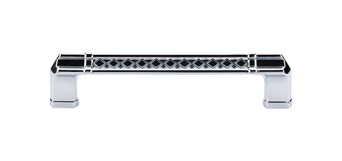 Top Knobs TK206PC Tower Bridge Pull 5" (c-c) - Polished Chrome
