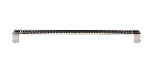 Top Knobs TK207PN Tower Bridge Pull 12" (c-c) - Polished Nickel