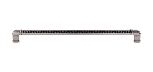 Top Knobs Tower Bridge 12" Center to Center Bar Pull, Antique Pewter - TK207PTA