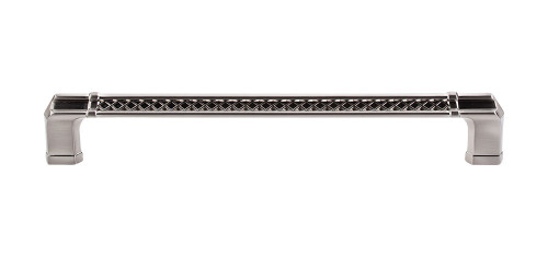 Top Knobs  TK208BSN Tower Bridge Appliance Pull 12" (c-c) - Brushed Satin Nickel