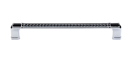 Top Knobs  TK208PC Tower Bridge Appliance Pull 12" (c-c) - Polished Chrome