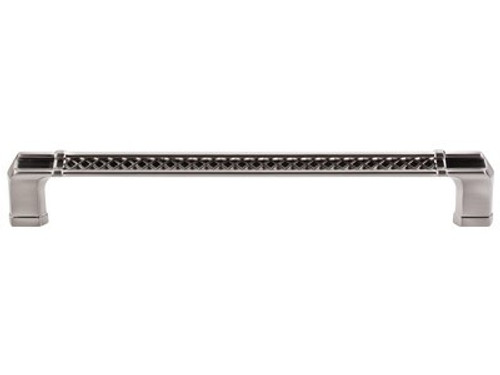 Top Knobs  TK209BSN Tower Bridge Appliance Pull 18" (c-c) - Brushed Satin Nickel