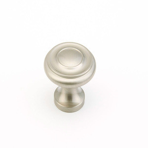 Schaub 703-15 Traditional Door Knob 1-1/4" diam - Satin Nickel