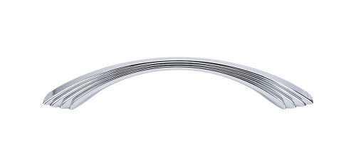 Top Knobs TK213PC Sydney Flair Pull 5" (c-c) - Polished Chrome