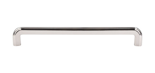 Top Knobs Victoria Falls 12" Center to Center Appliance Pull, Polished Nickel - TK226PN