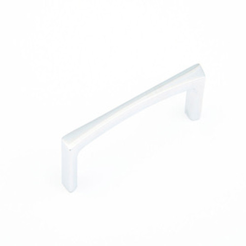 Schaub 501-26 Italian Contemporary Door Pull 4" cc - Polished Chrome