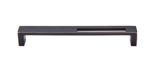Top Knobs TK267TB Sanctuary II Modern Metro Slot Pull 7" (c-c) - Tuscan Bronze