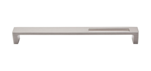 Top Knobs Sanctuary II Modern Metro Slot 9" Center to Center Bar Pull, Brushed Satin Nickel - TK268BSN
