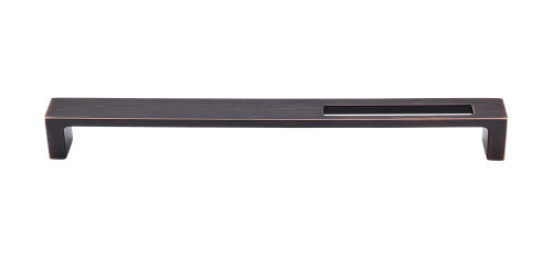 Top Knobs TK268TB Sanctuary II Modern Metro Slot Pull 9" (c-c) - Tuscan Bronze