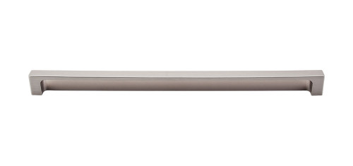 Top Knobs Sanctuary II Modern Metro 12" Center to Center Finger Pull, Brushed Satin Nickel - TK278BSN