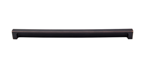 Top Knobs Sanctuary II Modern Metro 12" Center to Center Finger Pull, Tuscan Bronze - TK278TB