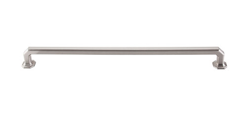 Top Knobs Emerald 12" Center to Center Bar Pull, Brushed Satin Nickel - TK291BSN