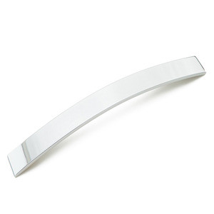 Schaub 365-26 Armadio Arched Door Pull 288/320 mm (11.34" - 12.59") cc - Polished Chrome
