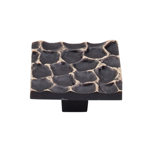 Top Knobs TK302BA Cobblestone Cobblestone Knob Large 1 15/16" - Brass Antique