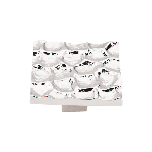 Top Knobs TK302PN Cobblestone Cobblestone Knob Large 1 15/16" - Polished Nickel